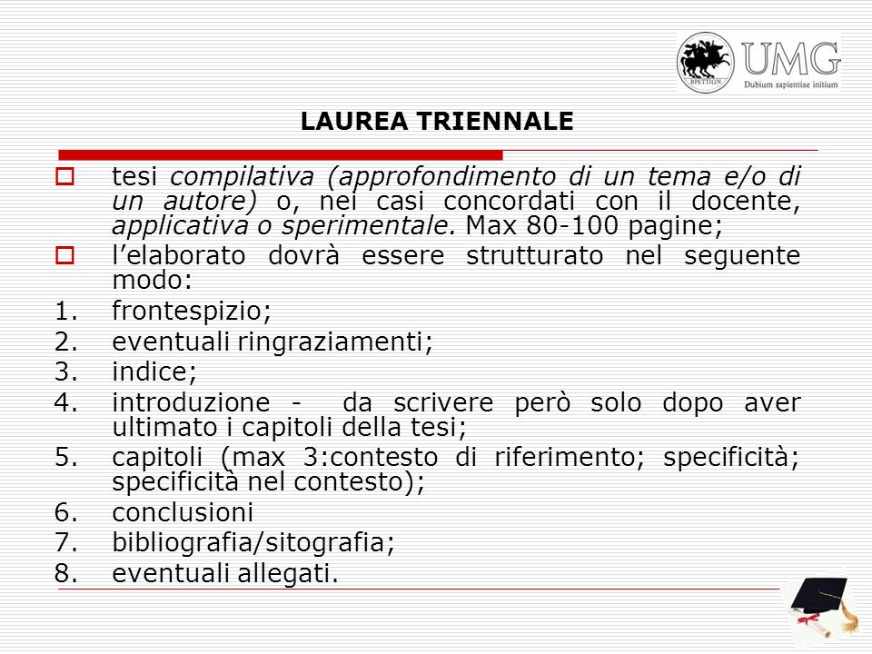 Esempio Di Indice Tesi Di Laurea